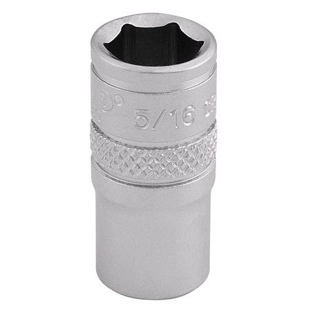 Draper Expert 16522 1 4 inch Square Drive Imperial Socket (5 16 inch)