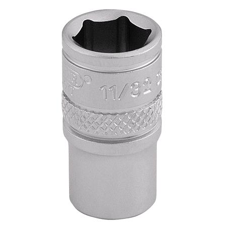 Draper Expert 16523 1 4 inch Square Drive Imperial Socket (11 32 inch)