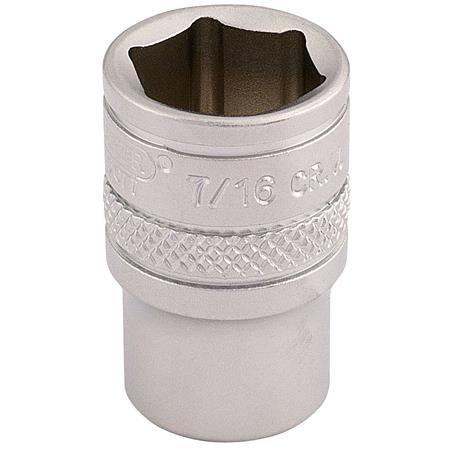 Draper Expert 16525 1 4 inch Square Drive Imperial Socket (7 16 inch)