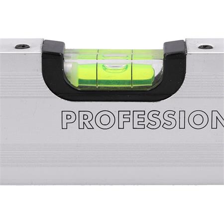SPIRIT LEVEL, ALUMINIUM, 3 VIALS, 400MM