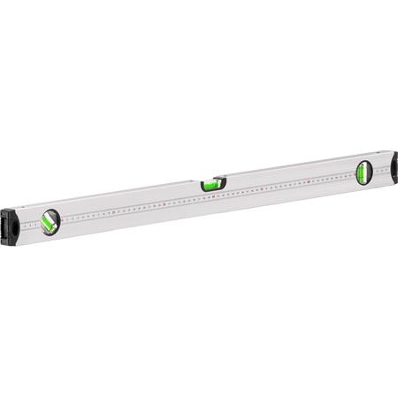 SPIRIT LEVEL, ALUMINIUM, 3 VIALS, 800MM