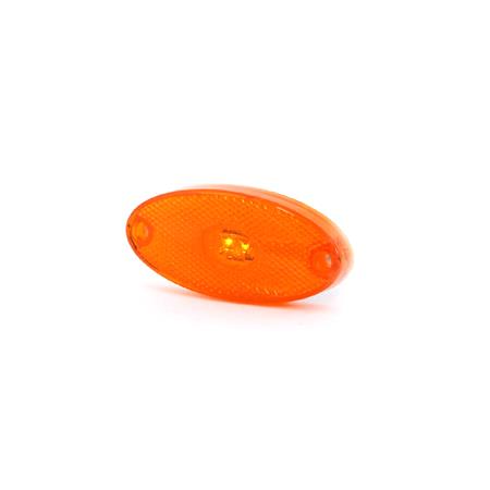 LAMP   12/24V AMBER LED SIDE MARKER / REFLECTOR DP