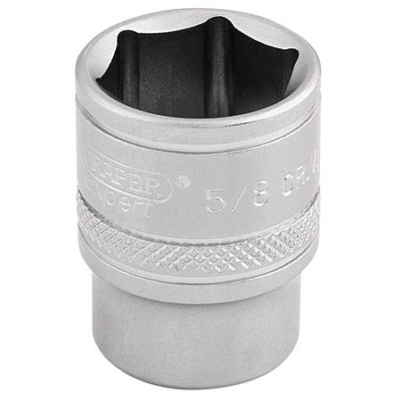 Draper Expert 16572 3 8 inch Square Drive 6 Point Imperial Socket (5 8 inch)