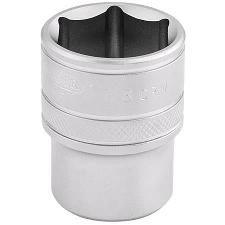 Draper Expert 16638 1 2 inch Square Drive 6 Point Imperial Socket (1.3 16 inch)