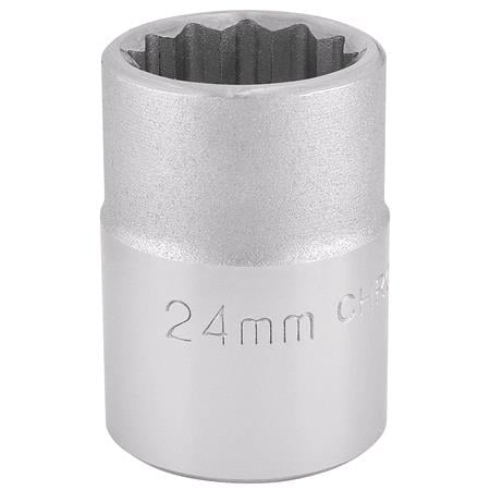 Draper Expert 16692 3 4 inch Square Drive 12 Point Socket (24mm)