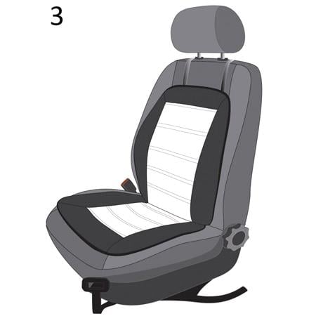 Eco Heated Seat Pad (12v)   Black