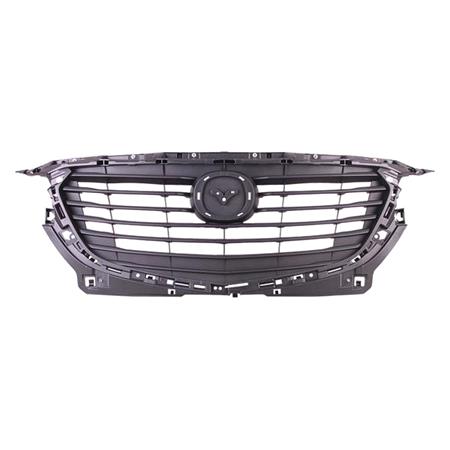 Mazda CX 3 2015 Onwards Front Bumper Grille, Matt Dark Grey, Supplied Without Chrome Trims, TUV Approved