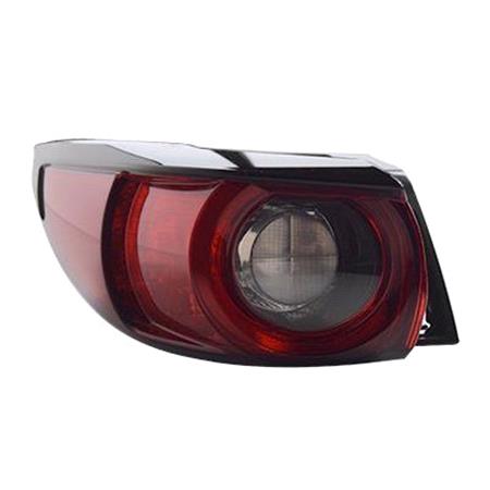 Left Rear Lamp (Outer, On Quarter Panel, LED, Models With Signature Lighting) for Mazda CX 5 2017 to 2021