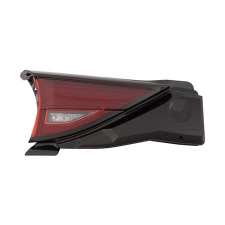 Left Rear Lamp (Inner, On Boot Lid, Models Without Signature Lighting) for Mazda CX 5 2017 to 2021