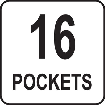 OPEN TOTE TOOL BAG 12" HANDLE OF NYLON