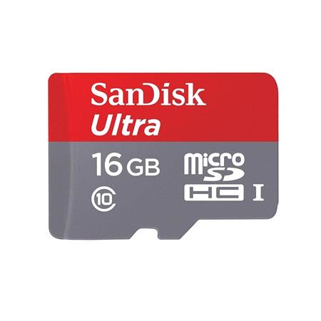 SanDisk 16GB ULTRA MicroSD UHS I Memory Card   Class 10