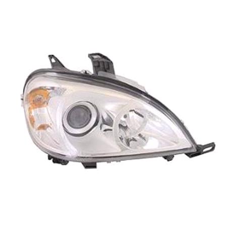 Right Headlamp (Halogen Only, Original Equipment) for Mercedes M CLASS 2001 2005