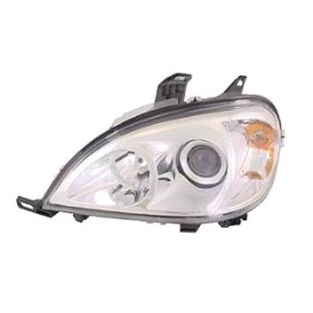 Left Headlamp (Halogen Only, Original Equipment) for Mercedes M CLASS 2001 2005