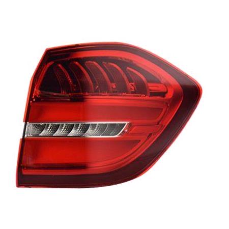 Right Rear Lamp (Outer, On Quarter Panel, LED, Original Equipment) for Mercedes GLS 2016 to 2019
