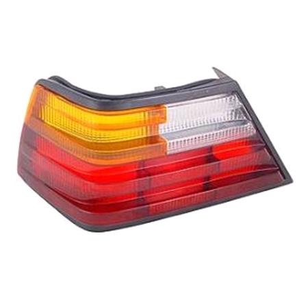 Mercedes W14 Series 1985 1993 Rear Lens L.H. (Passengers Side), Amber Indicator, Saloon & Coupé