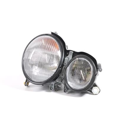 Right Headlamp (Halogen, Original Equipment) for Mercedes E CLASS Estate 1999 2002