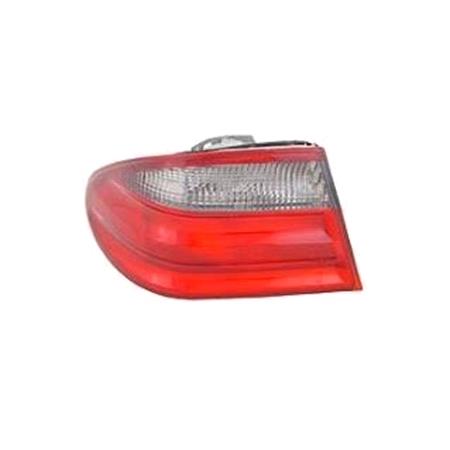 Left Rear Lamp (Outer, On Quarter Panel, Avantgarde Saloon) for Mercedes E CLASS 1999 2002