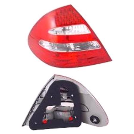 Left Rear Lamp (Avantgarde Models, Saloon Only, Original Equipment, Supplied With Bulbholder) for Mercedes E CLASS 2002 2006