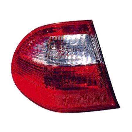Left Rear Lamp (Outer, On Quarter Panel, Classic & Elegance Models, Estate Model Only, Supplied With Bulbholder, Original Equipment) for Mercedes E CLASS Estate 2003 to 2006