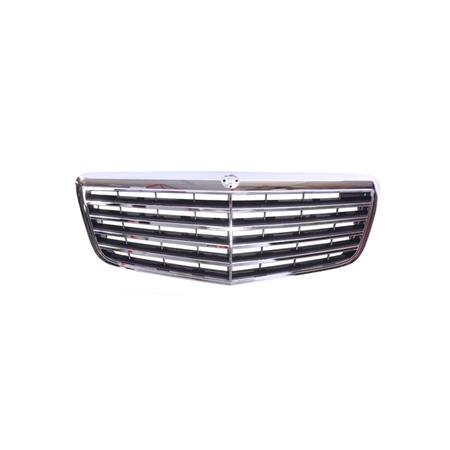 MERCEDES E Class W211 2006 2009 Grille, Silver