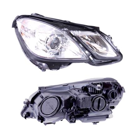 Right Headlamp (Halogen, Takes H7 / H7 Bulbs, Supplied With Motor, Original Equipment) for Mercedes E CLASS 2009 2013