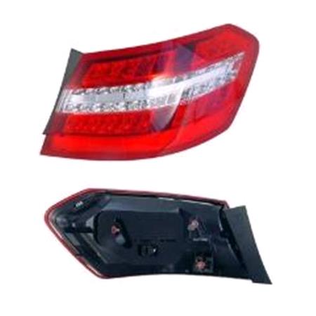 Right Rear Lamp (Outer, On Quarter Panel, Saloon Only, With LED Indicator Bulb, Original Equipment) for Mercedes E CLASS  2009 2012