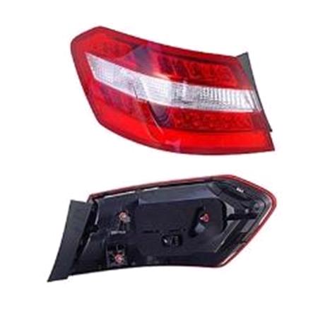 Left Rear Lamp (Outer, On Quarter Panel, Saloon Only, With Standard Indicator Bulb, Original Equipment) for Mercedes E CLASS  2009 2012