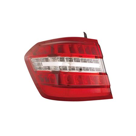 Left Rear Lamp (Outer On Quarter Panel, Estate Models, LED, With LED Indicator, Avantgarde Models) for Mercedes E CLASS Estate 2009 2012