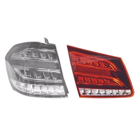 Left Rear Lamp (Inner, On Boot Lid, LED, Estate Models Only, Original Equipment) for Mercedes E CLASS Estate 2013 to 2016