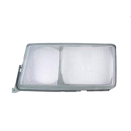 Mercedes 190 W201 83 1993 LH OE Headlight Lens   Mercedes 190 1982 to 1993
