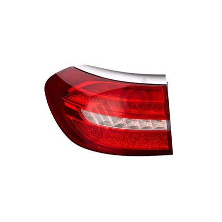 Left Rear Lamp (Outer, On Quarter Panel, LED, Estate Models, Original Equipment) for Mercedes E CLASS All Terrain 2016 2020