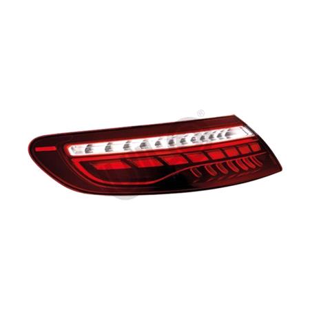 Left Rear Lamp (Outer, On Quarter Panel, LED, Original Equipment) for Mercedes E CLASS Coupe 2020 to 2023