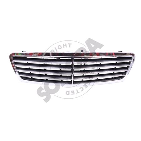 Mercedes C Class W203 2000 2004 Grille, Complete, Classic Models Only