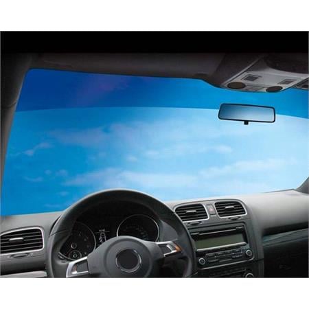 Foliatec Sunvisor Glare Strip   Blue   19 x 150cm