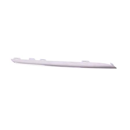 Mercedes C Class W205 2013 Onwards RH (Drivers Side) Front Bumper Grille Moulding, upper, Chrome