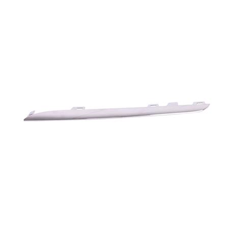 Mercedes C Class W205 2013 Onwards LH (Passengers Side) Front Bumper Grille Moulding, upper, Chrome