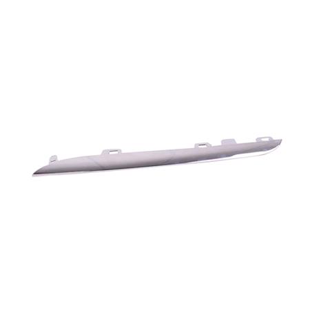 Mercedes C Class W205 2013 Onwards LH (Passengers Side) Front Bumper Grille Moulding, Lower, Chrome