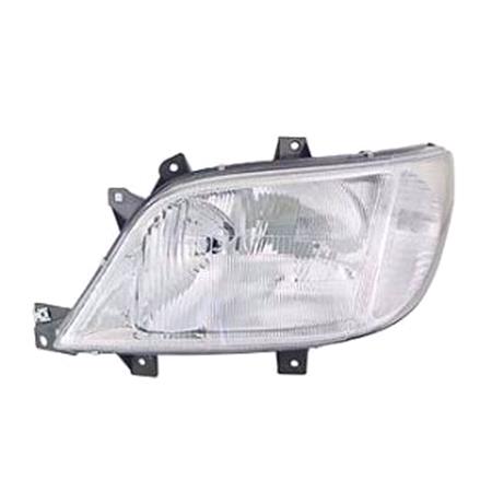 Left Headlamp for Mercedes SPRINTER 4 t Bus 2000 2002