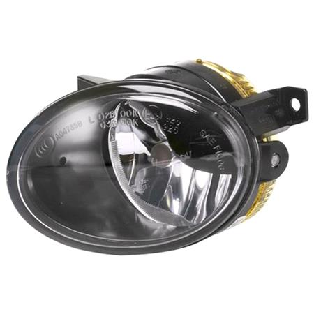 Left Front Fog Lamp (With Black Brow, Takes HB4 Bulb, Supplied With Bulb, With Cornering Function, Original Equipment) for Mercedes SPRINTER 3,5 t Bus 2013 to 2018