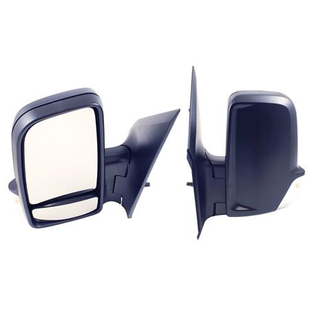 Left Wing Mirror (electric, heated, indicator lamp) for Mercedes SPRINTER 3,5 t van, 2006 Onwards