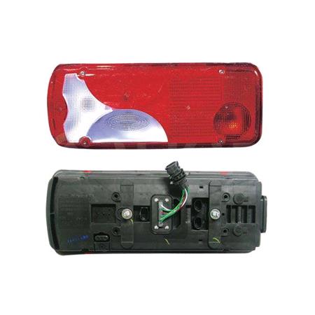 Left Rear Lamp (Chassis Cab Models, Original Equipment) for Mercedes SPRINTER 4,6 t Flatbed Chassis 2006 on