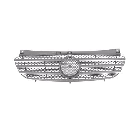Mercedes Vito 2003 2010 Grille, Matte Black, TUV Approved