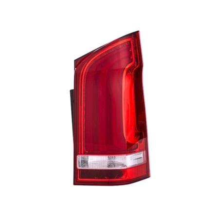 Right Rear Lamp (LED / Halogen, Tailgate Models, Supplied With Bulbholder, Original Equipment) for Mercedes V CLASS 2014 Onwards