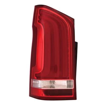 Left Rear Lamp (LED / Halogen, Single Tailgate Models) for Mercedes VITO Dualiner 2014 Onwards