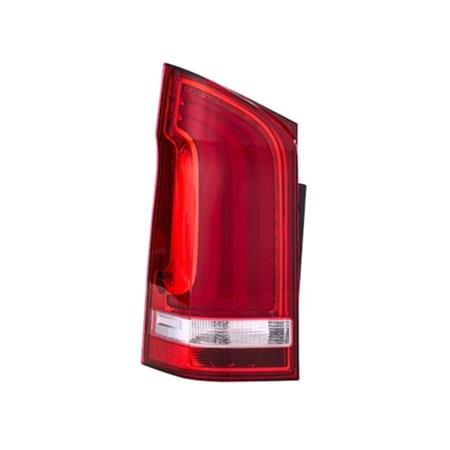 Mercedes Benz Vito / V Class, W447, '14 > LH Rear Lamp, LED / Halogen, Tailgate Models, Supplied Wit   Mercedes VITO Dualiner 2014 Onwards