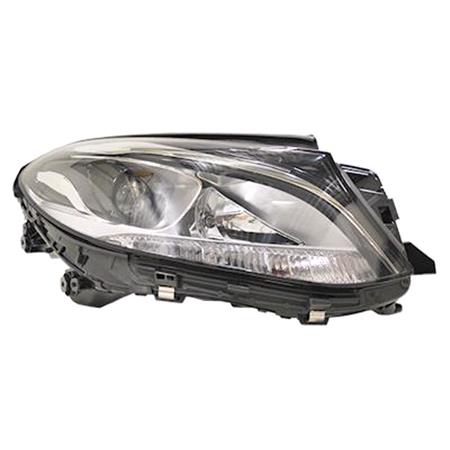 Right Headlamp (Halogen, Takes H7 / H7 Bulbs, With LED Daytime Running Light, Supplied With Motor, Original Equipment) for Mercedes GLE 2015 2019