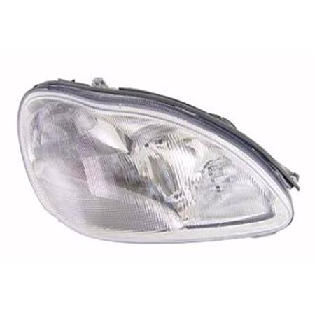 Right Headlamp (Halogen, Original Equipment) for Mercedes S CLASS 1999 2002