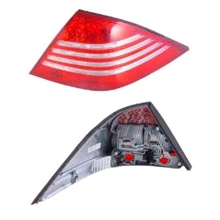 Right Rear Lens (Supplied Without Bulbholder, Original Equipment) for Mercedes S CLASS Coupe 2003 2006