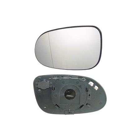 Left Wing Mirror Glass (Heated) for Mercedes A CLASS, 1997 2004