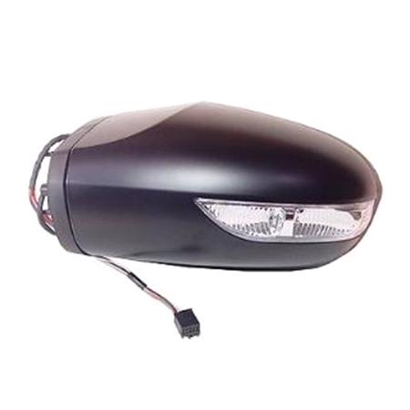 Left Mirror (electric, heated, indicator, primed cover)   Original Replacement